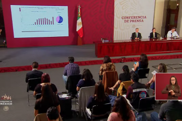 México reporta 332 muertes por coronavirus y la cifra de contagios supera los 5.000
