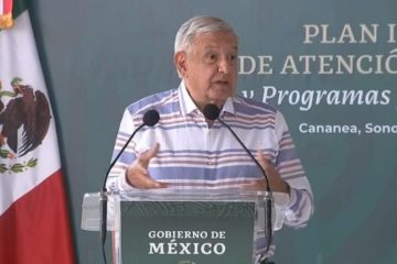 AMLO presenta plan integral para Cananea; la ciudad tendrá justicia, prometió