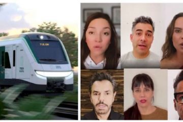 INE desecha la queja de Morena contra Derbez y otros actores por campaña sobre Tren Maya