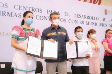 Abrirán 35 Centros de Desarrollo para Mujeres en Chiapas