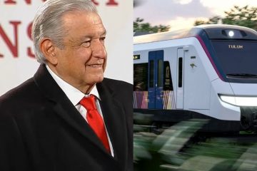 Tramo Mérida-Cancún del Tren Maya, con 50% de avance: AMLO