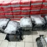 Paquetes asegurados por autoridades federales en Chiapas