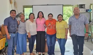 Docentes durante taller de herramientas digitales en Tapachula