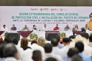 Chiapas refuerza estrategia de Protección Civil ante lluvias y ciclones 2026