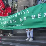 Manifestación por la despenalización del aborto en México