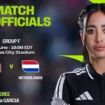 Katia Itzel García hace historia como árbitra mexicana central en un Mundial