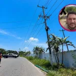 Zona acordonada tras accidente electrico en un poste de Reforma, Chiapas