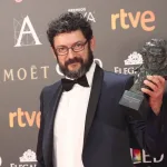 El actor español Manolo Solo durante una ceremonia de los Premios Goya