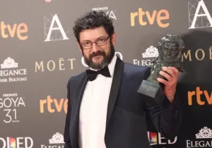 El actor español Manolo Solo durante una ceremonia de los Premios Goya