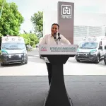 Ambulancias entregadas para fortalecer la atencion medica del Isstech en Chiapas