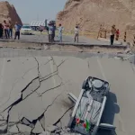 Escena posterior a un ataque en la provincia irani de Hormozgan