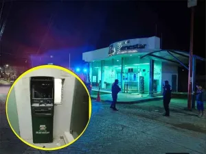 Sucursal del Banco del Bienestar acordonada tras robo de cajero en Chilon