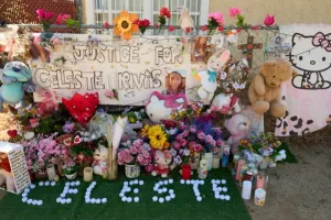 Memorial colocado por Celeste Rivas Hernandez en California