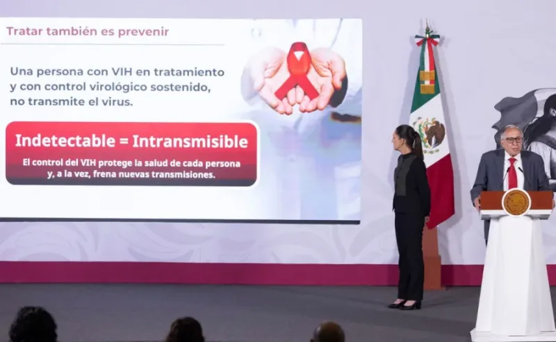 Conferencia de Salud con mensaje sobre VIH indetectable e intransmisible