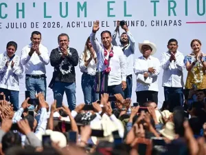 Autoridades y habitantes participan en el proceso para crear el municipio Ach'Lum El Triunfo en Chiapas