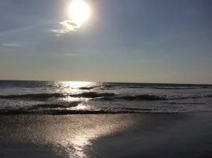 Costa de Chiapas durante temporada de lluvias