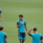 Lamine Yamal y seleccionados espanoles entrenan antes de semifinal del Mundial 2026