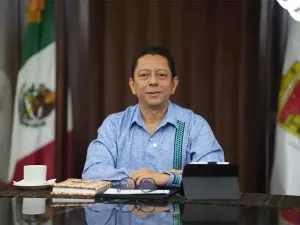 Fiscal de Chiapas durante informe por detenciones en caso El Bosque