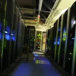 Sala de servidores como imagen de referencia tecnológica