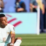 Jugador de Francia durante el Mundial 2026