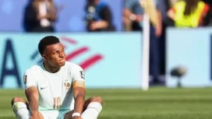 Jugador de Francia durante el Mundial 2026
