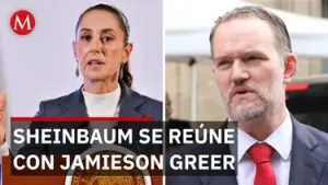 Claudia Sheinbaum en reunion con Jamieson Greer sobre el T-MEC