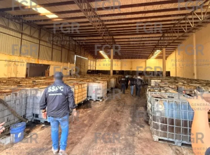 Operativo contra huachicol de la FGR