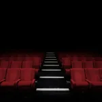Sala de cine antes de una función