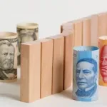 Representación del peso mexicano frente al dólar