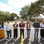 Autoridades durante una gira de infraestructura en Cintalapa, Chiapas