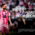 Lionel Messi recibe el Premio Princesa de Asturias de los Deportes